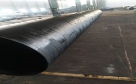  环氧煤沥青防腐螺旋钢管 